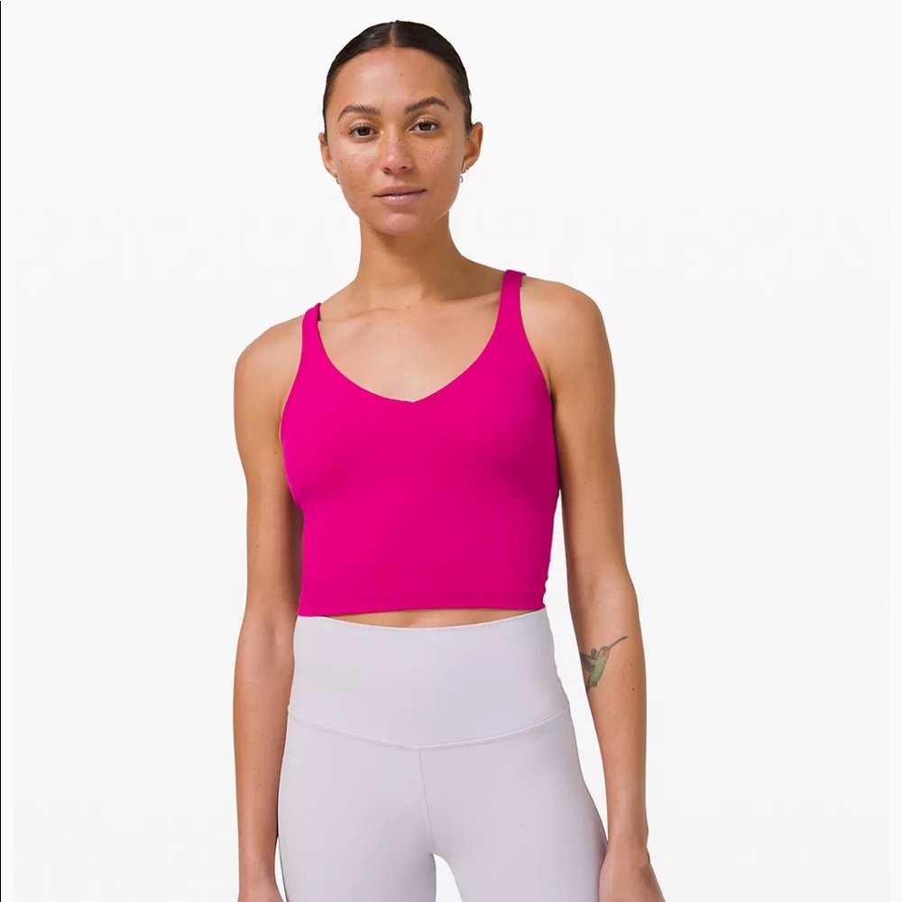 Vibrant Pink Women's Crop Top